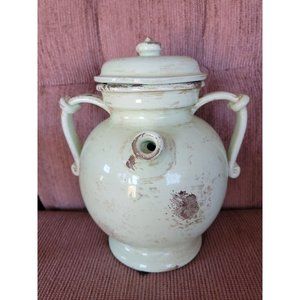 Artista Aquamarine Brocca Jug With 2 Handles Made In Italy